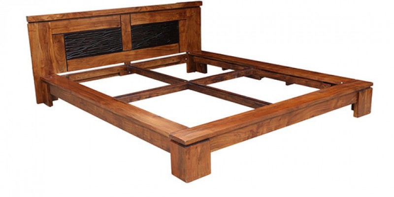 Egbert Leopold solid Wood Queen Bed